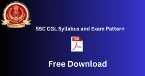 SSC CGL Syllabus and Exam Pattern