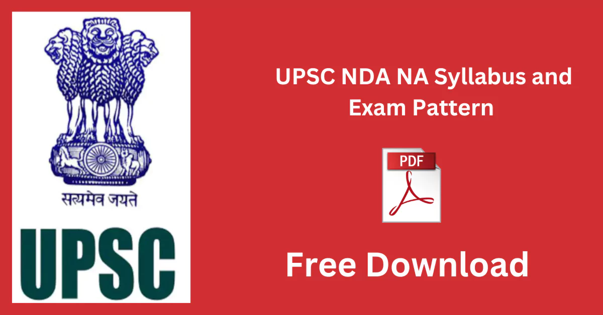 UPSC NDA NA Syllabus and Exam Pattern