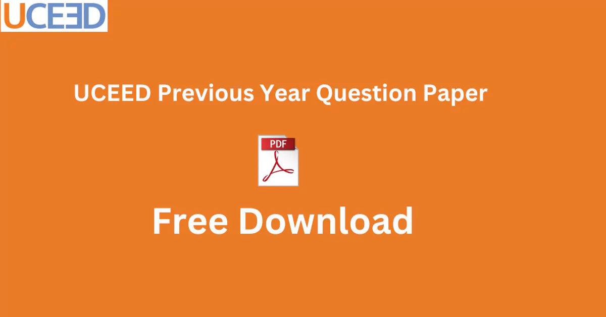 UCEED Previous Year Question Paper