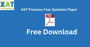 XAT Previous Year Question Paper