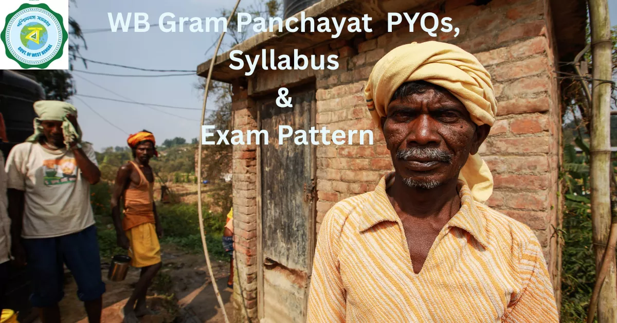 WB Gram Panchayat Previous Year Question Paper PDF Download Syllabus Exam Pattern